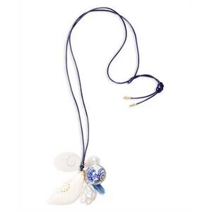 NEW CHAN LUU women's ocean cluster necklace in multi